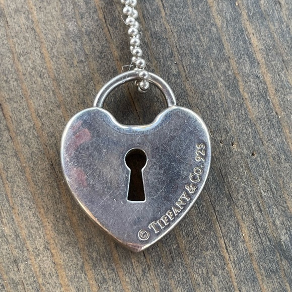 Tiffany & Co Heart Lock Necklace - Picture 2 of 4